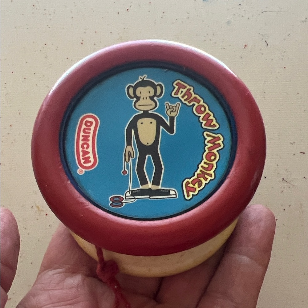 Duncan Throw Monkey Yo-Yo - Red and Blue